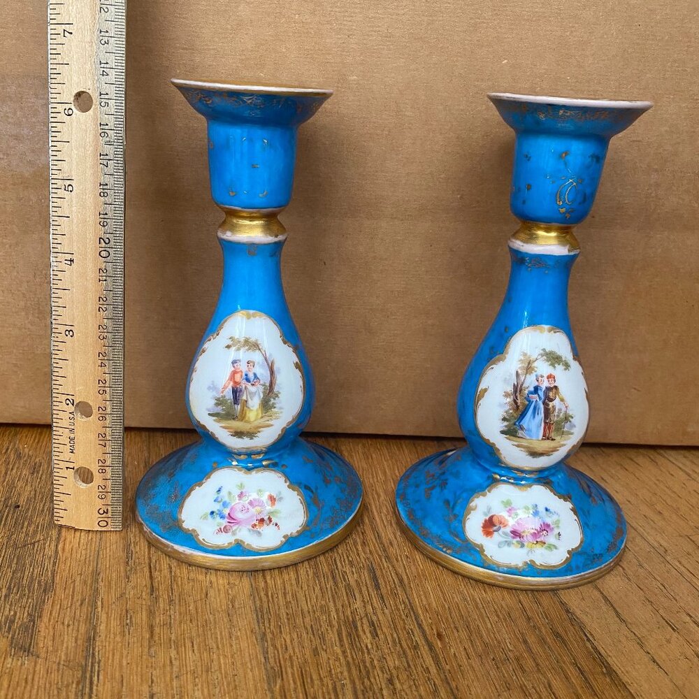 Antique Candle Holders